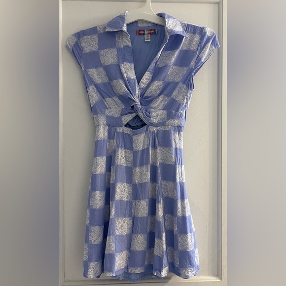 Urban Outfitters Harlow Tie Front Mini Dress - Picture 1 of 5